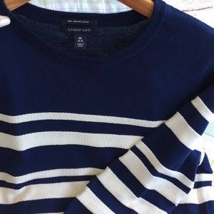 Lands’ End nautical stripe sweater